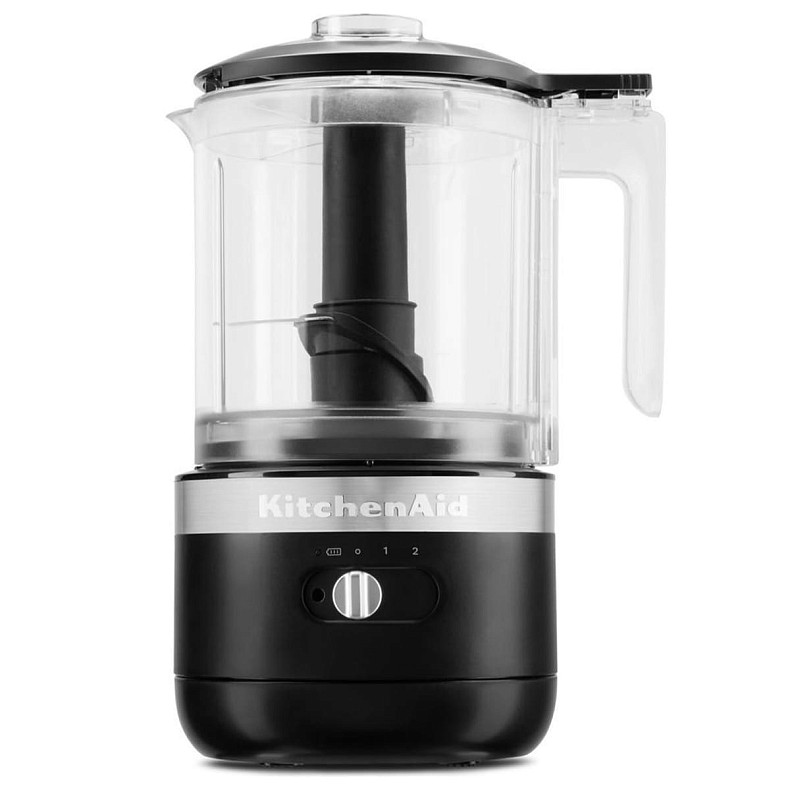 Кухонний мінікомбайн KitchenAid 5KFCB519EBM бездротовий матовий чорний