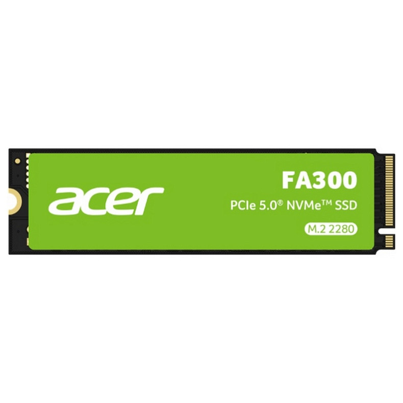SSD накопитель Acer 2TB FA300 M.2 2280 NVMe 2.0 PCIe Gen 5x4 3D NAND