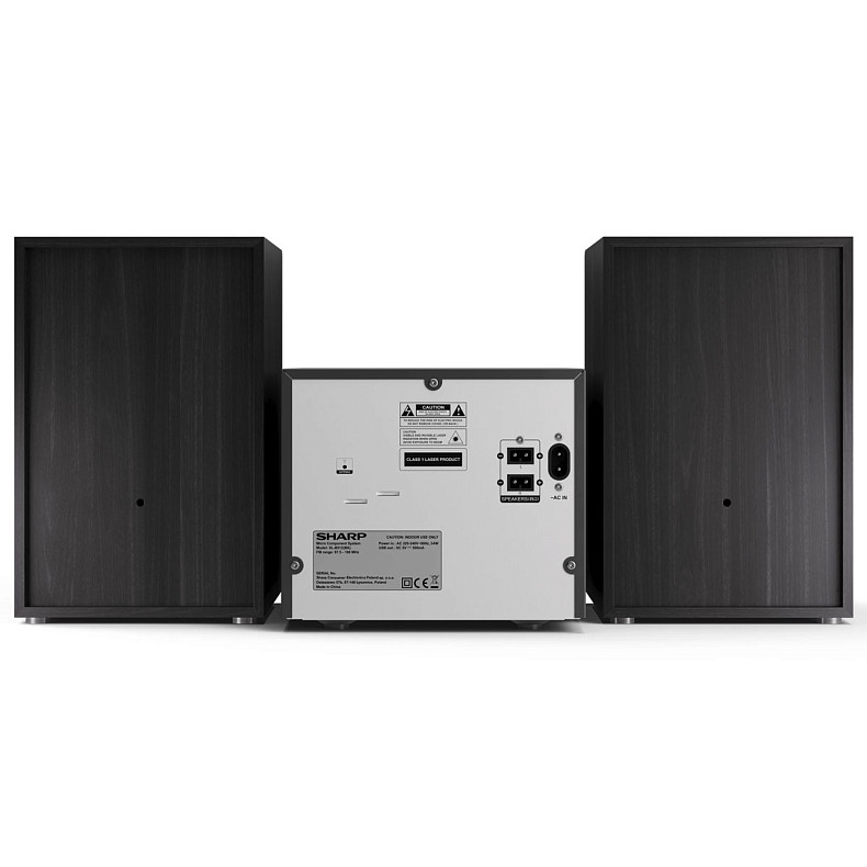 Музыкальный центр Sharp XL-B512(BK) Black