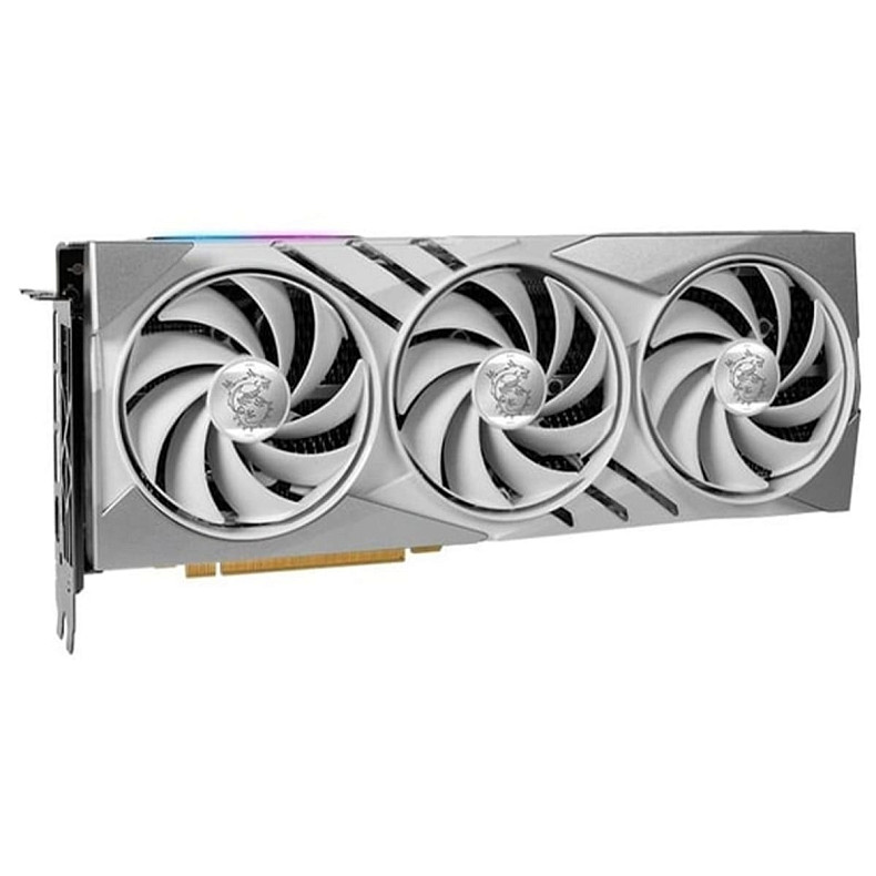 Відеокарта MSI GeForce RTX 4070 12GB GDDR6X GAMING X SLIM WHITE (912-V513-441)