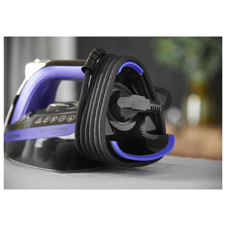 Утюг Russell Hobbs Easy Store Pro, 2400Вт, 320мл, паровой удар -200гр, постоянная пара - 50гр, собери