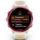 Спортивний годинник Garmin Forerunner 570 42mm Raspberry Aluminum with Translucent Bone/Mango Band (010-02970-02)