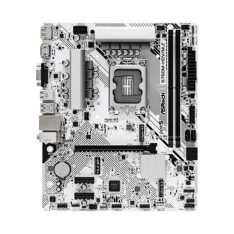 Материнская плата ASRock B760M-HDV/M.2 Socket 1700