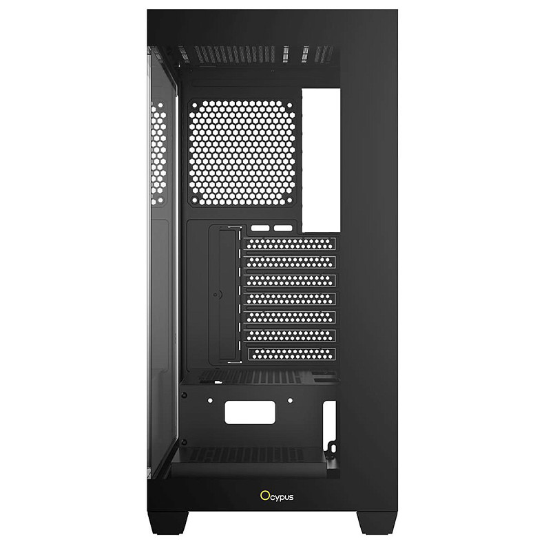 Корпус Ocypus GAMMA C72 W/O PSU, BK ATX (GAMMA-C72-BKD000XX-GL)