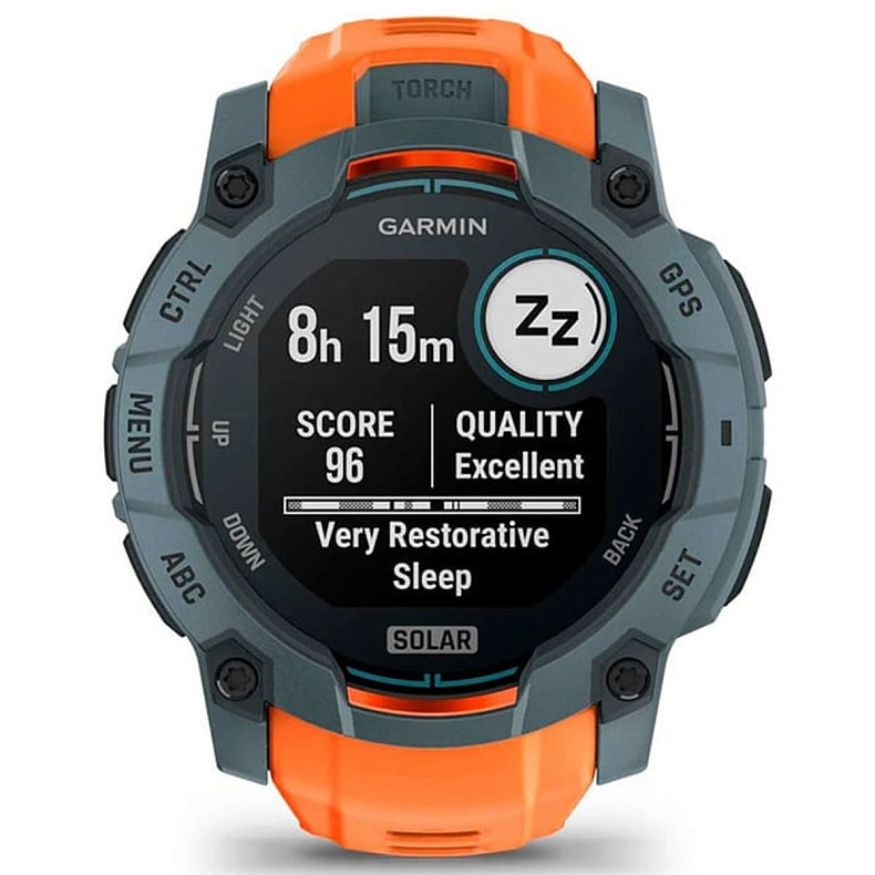 Спортивний годинник Garmin Instinct 3 50mm Solar Solstice with Solstice Silicone (010-02935-41)