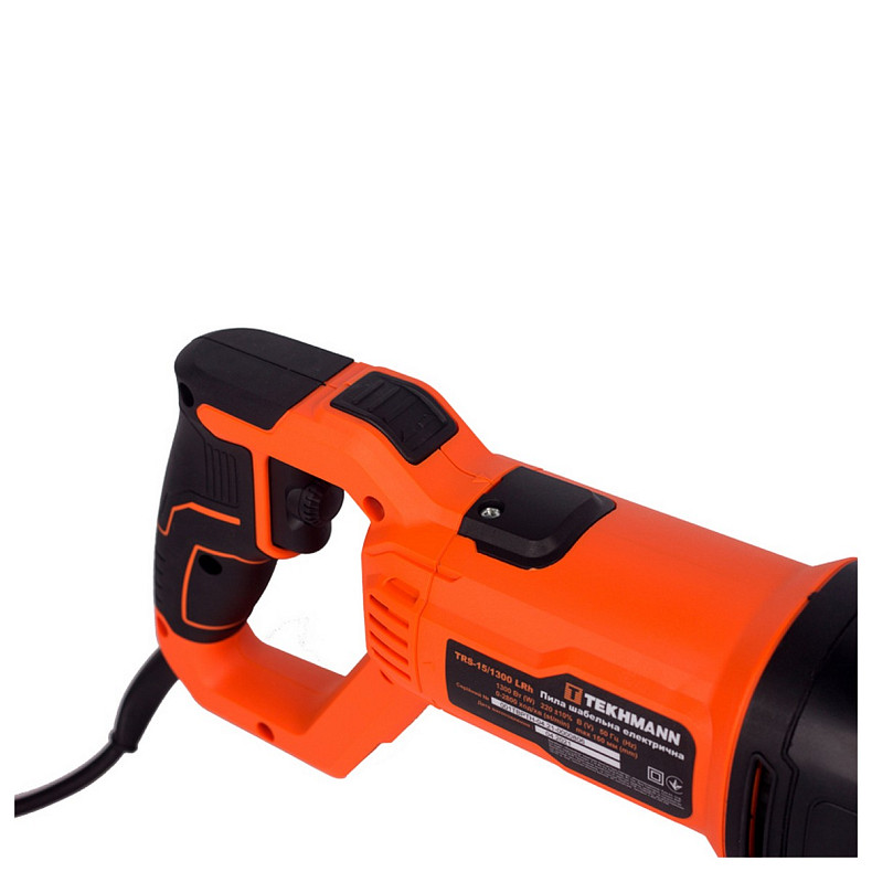 Пила шабельна Tekhmann TRS-15/1300 LRH 1300Вт пропил 150мм хід 29мм 2.5кг