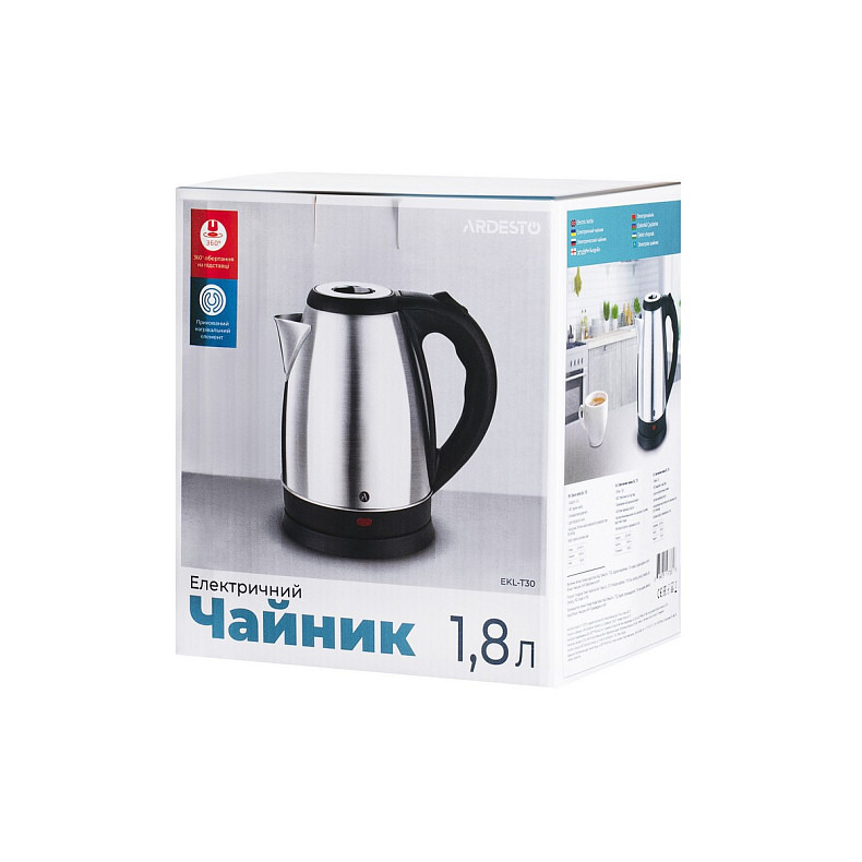 Электрочайник Ardesto EKL-T30