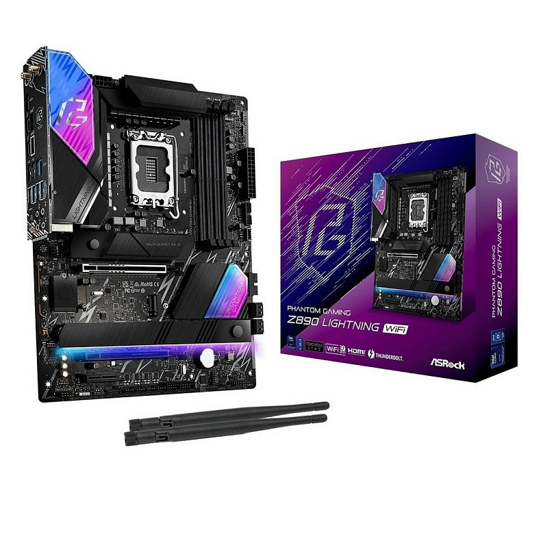 Материнская плата ASRock Z890 Lightning WiFi Socket 1851