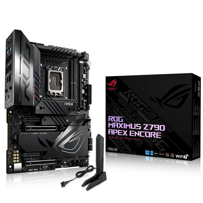 Материнcька плата ASUS ROG MAXIMUS Z790 APEX ENCORE s1700 Z790 2xDDR5 M.2 Wi-Fi BT ATX (90MB1FX0-M0EAY0)