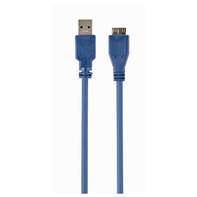 Кабель Gembird (CCP-mUSB3-AMBM-6) USB-Micro USB 1.8м, синій