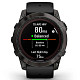 Спортивний годинник GARMIN Fenix 7X Pro Sapphire Solar Carbon Gray DLC Titanium with Black Band