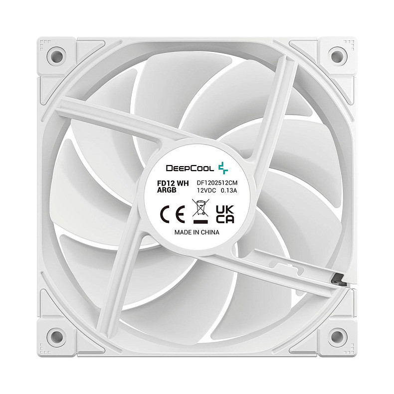 Вентилятор DeepCool FD12 ARGB WH-3 IN 1