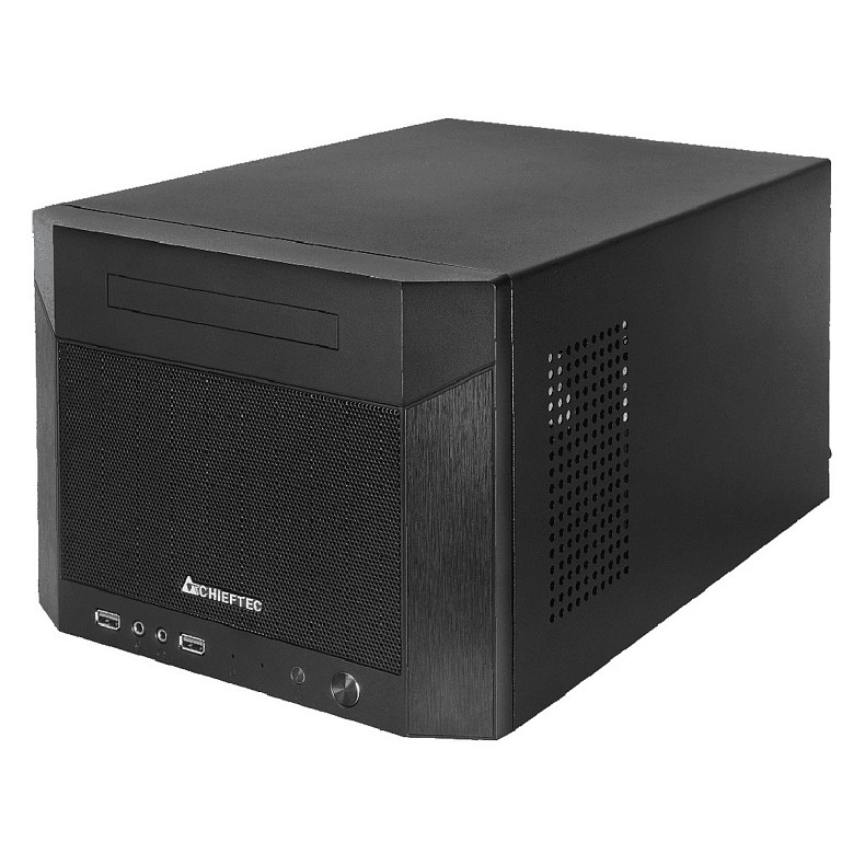 Корпус Chieftec PRO CUBE MINI CN-01B-OP miniITX, без БЖ, Black