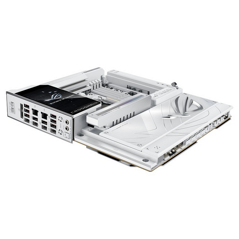 Материнcька плата ASUS ROG CROSSHAIR X870E GLACIAL sAM5 X870E 4xDDR5 M.2 USB Type-C Wi-Fi BT E-ATX б