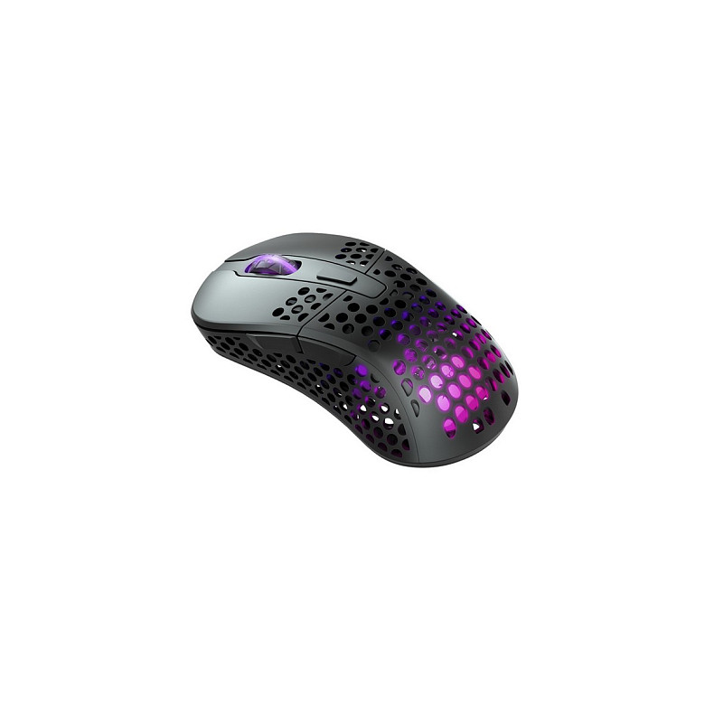 Миша Xtrfy M4, WL/USB-A, RGB, чорний