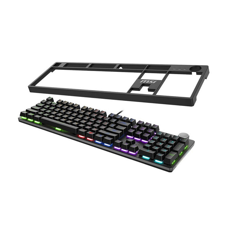 Клавіатура ігрова MSI FORGE GK320 Red Switches чорний