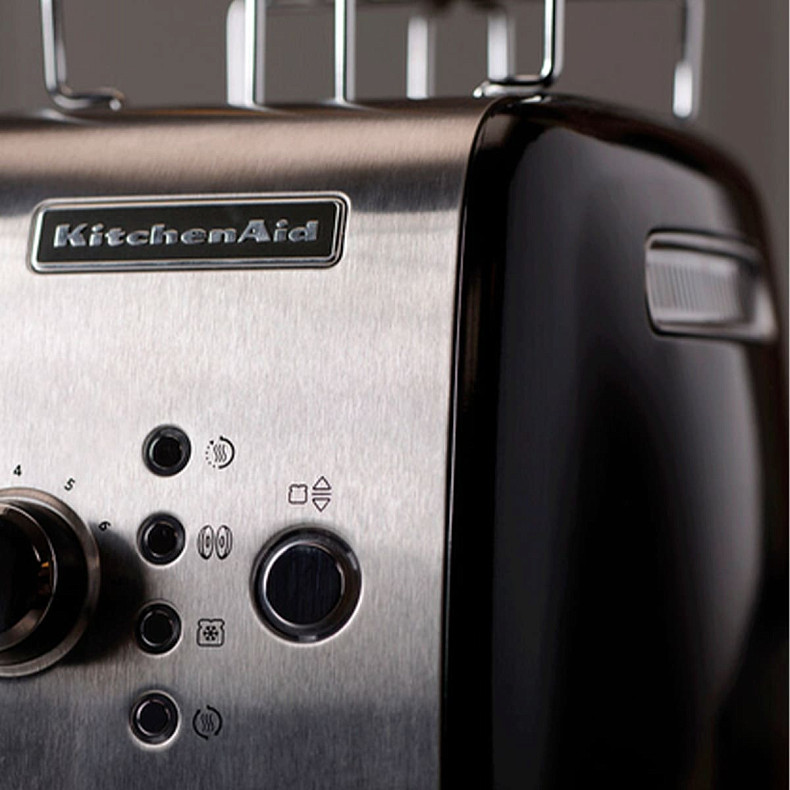 Тостер KitchenAid 5KMT221EOB на 2 тоста чорний