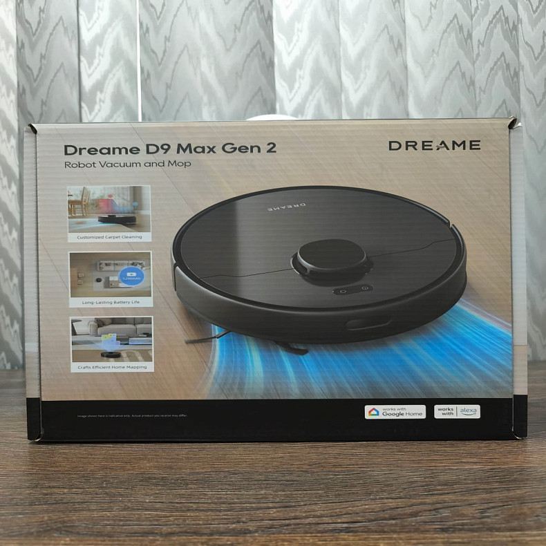 Робот-пылесос Dreame D9 MAX Black Gen 2  - Уценка