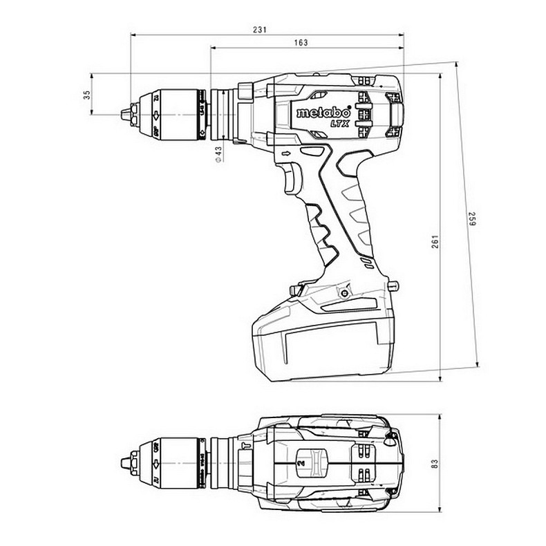 Шурупокрут Metabo SB 18 LTX Impuls (602192890)