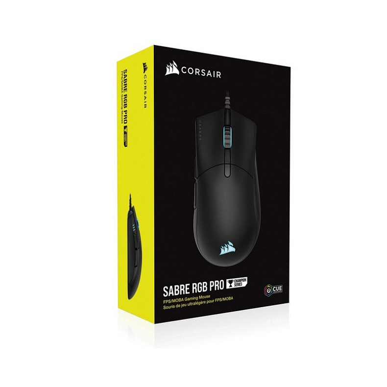 Мишка Corsair Sabre Pro RGB Black USB (CH-9303111-EU)