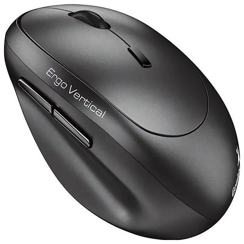 Миша Genius Ergo 8350S, Silent, AI, WL, чорний