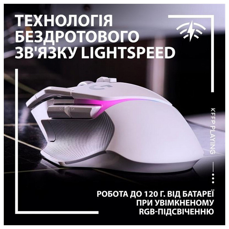 Мышка Logitech G502 X Plus (910-006171) White