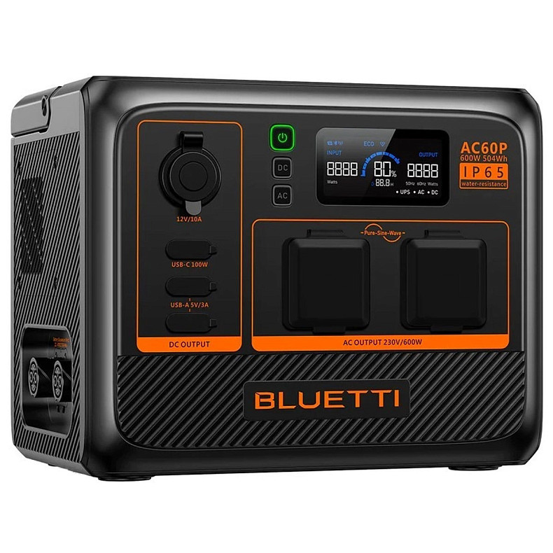 Зарядная станция Bluetti AC60P 504Wh 600W