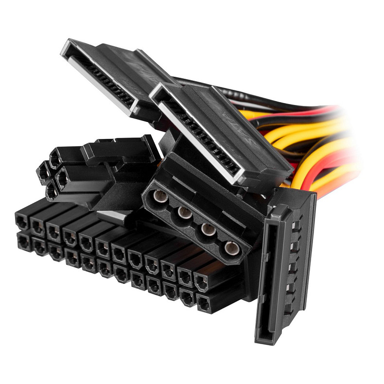 Корпус 2E TeamX TMX03, з БЖ 2E ATX500W, 2xUSB3.0, 1x80мм, VGA 220мм, mATX, чорний