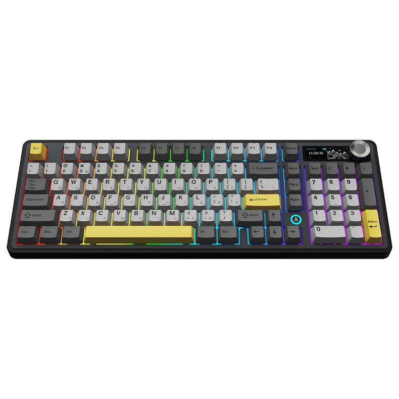 Клавіатура Ajazz AK980 V2 Gift Switch V2 Black (AK980-V2-G-BGY)