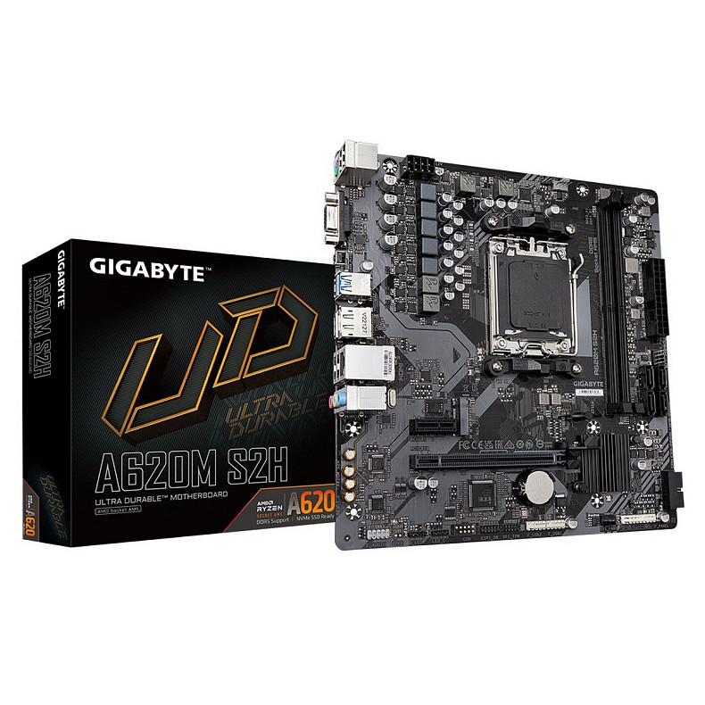 Материнська плата Gigabyte A620M S2H Socket AM5