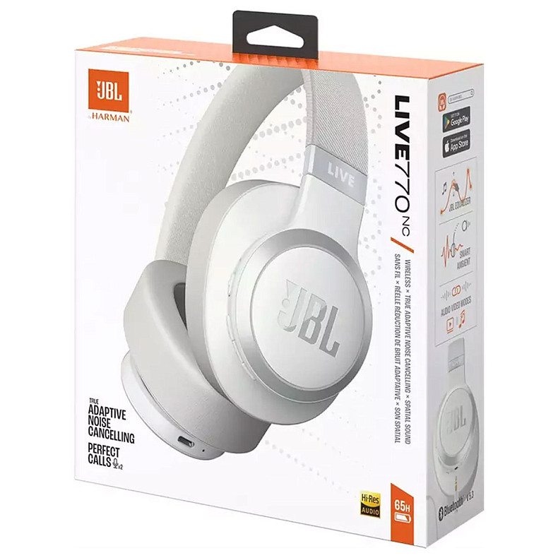 Наушники JBL LIVE 770NC (White) JBLLIVE770NCWHT