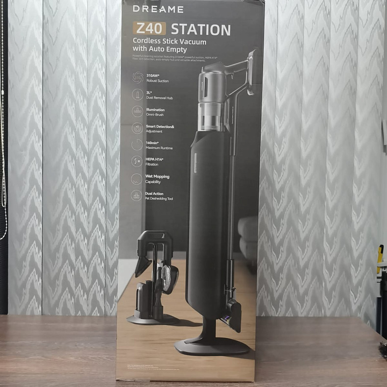 Акумуляторний пилосос Dreame Z40 Station - Уцінка