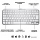 Клавіатура Logitech MX Keys Mini Wireless Illuminated UA Pale Gray (920-010499)