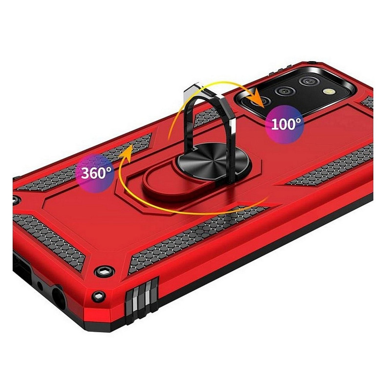 Чохол-накладка BeCover Military для Samsung Galaxy A02s SM-A025 Red (706014)