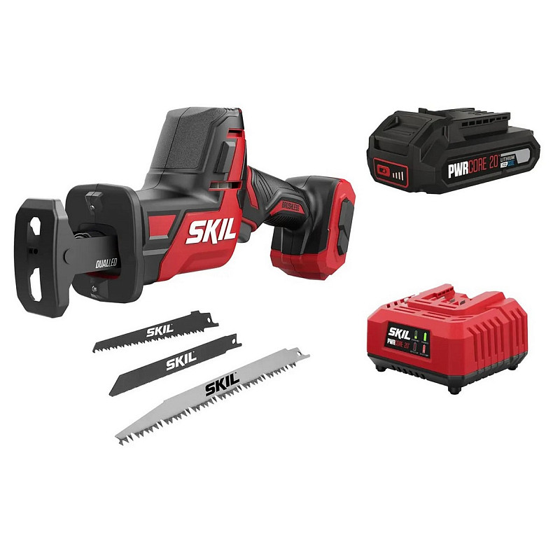 Пила сабельная аккумуляторная SKIL 3475 (SW1E3475CA+BC1E3110AA)