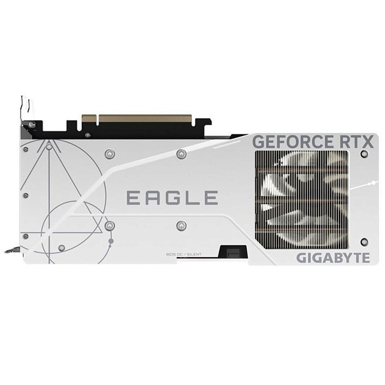 Видеокарта GF RTX 4060 Ti 8GB GDDR6 Eagle OC Ice Gigabyte (GV-N406TEAGLE OC ICE-8GD)