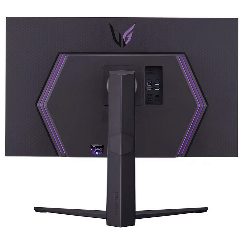 Монитор LG 31.5" 32GR93U-B 2xHDMI, DP, USB, Audio, IPS, 3840x2160, 144Hz, 1ms, DCI-P3 95%, G-SYNC