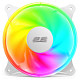 Корпусный вентилятор 2E GAMING Air Cool ACF120VW-ARGB 120мм, 1200rpm, 4pin, 23dBa, белый
