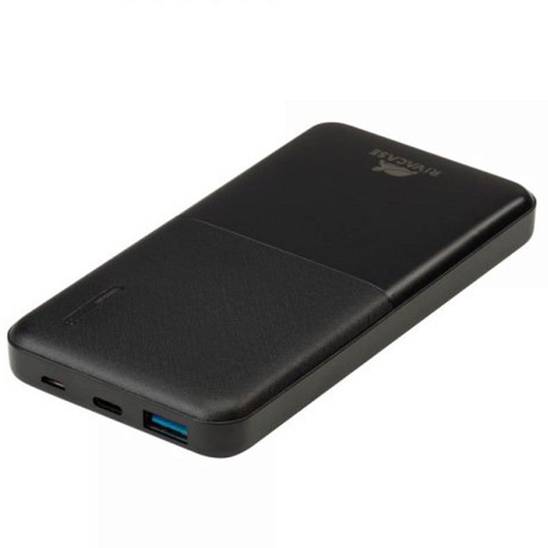 Универсальная мобильная батарея Rivacase Rivapower VA2531 QC3.0, PD3.0 18W 10000mAh Black