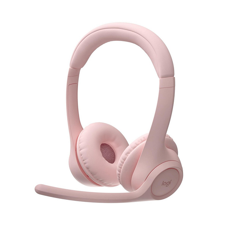 Наушники Logitech Zone 300 Wireless Rose (981-001412)