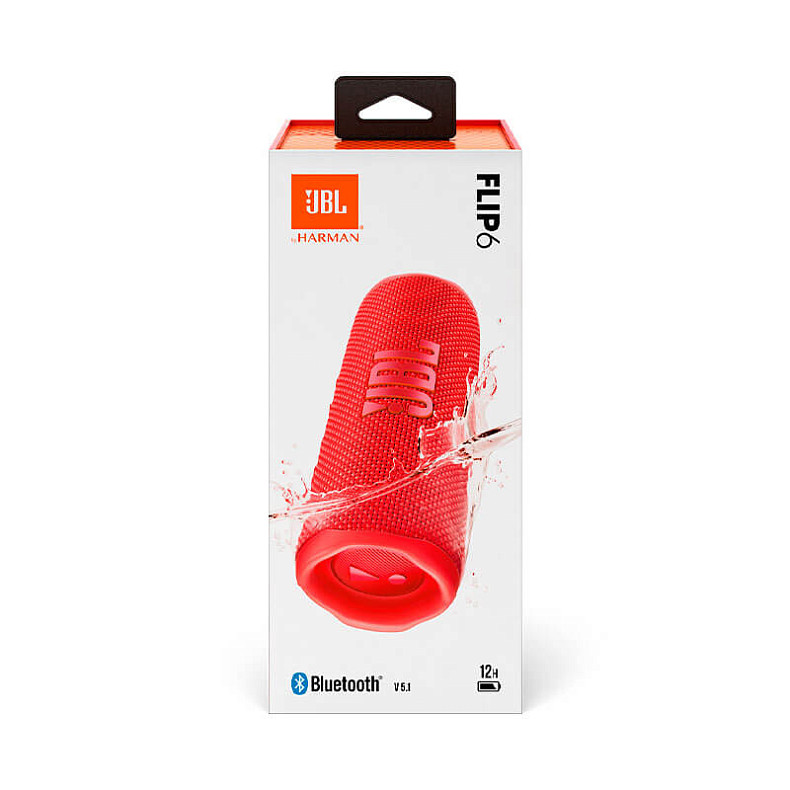 Акустика JBL Flip 6 Red (JBLFLIP6RED)