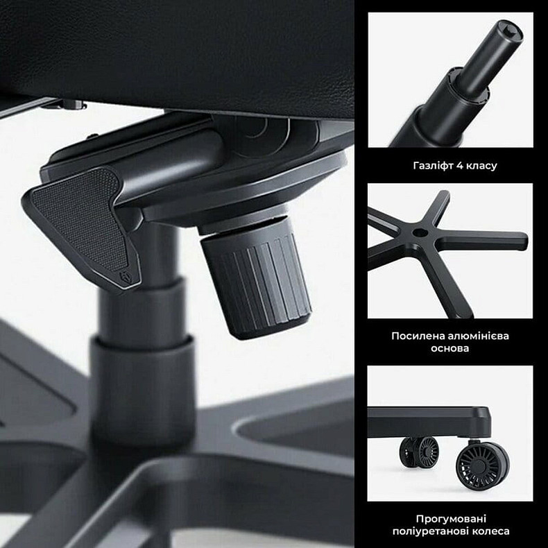 Крісло ігрове Anda Seat Kaiser 4 V2 Size XL Dark Gray Fabric