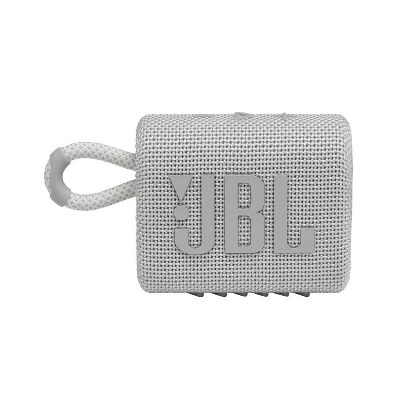 Портативная акустика JBL GO 3 White (JBLGO3WHT)