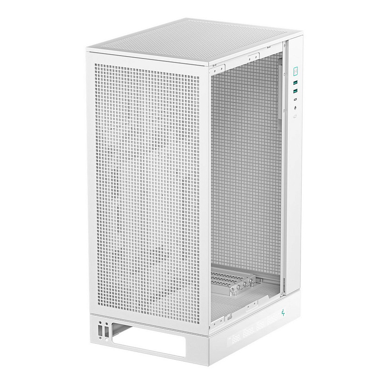 Корпус DeepCool CH270 Digital White (R-CH270-WHNDM0-G-1)