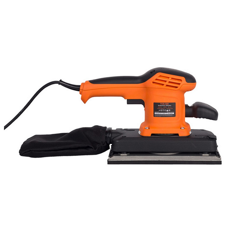 Шлифмашина вибрационная Tekhmann TOS-500 500Вт платформа 115х230 11000кол·мин 1.9кг