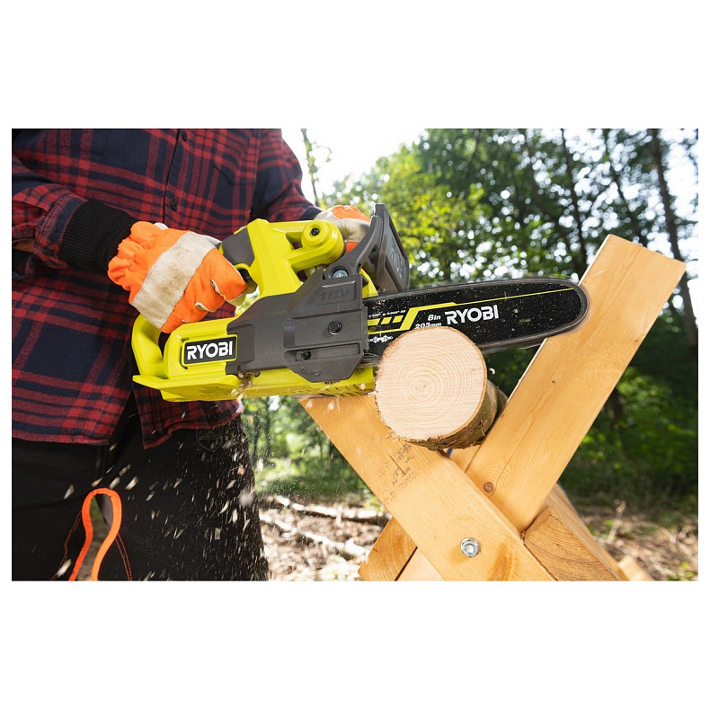 Пила цепная аккумуляторная Ryobi RY18CS20A-125