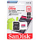 Карта пам'яті SANDISK MICRO SDHC 32GB UHS-I W/A SDSQUA4-032G-GN6MA