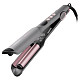 Плойка для завивки волос Ardesto Pink Touch, 55Вт, 100-200C, керамика, серый+розовый
