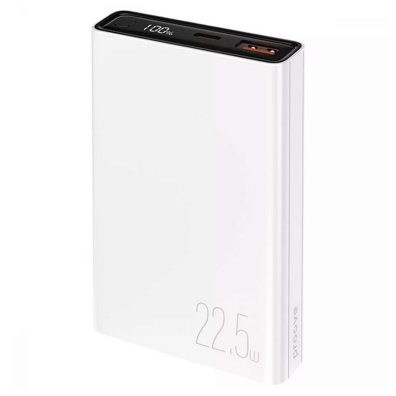 Универсальная мобильная батарея Proove Hyper Flux 22.5W 10000mAh White (PBH120120002)