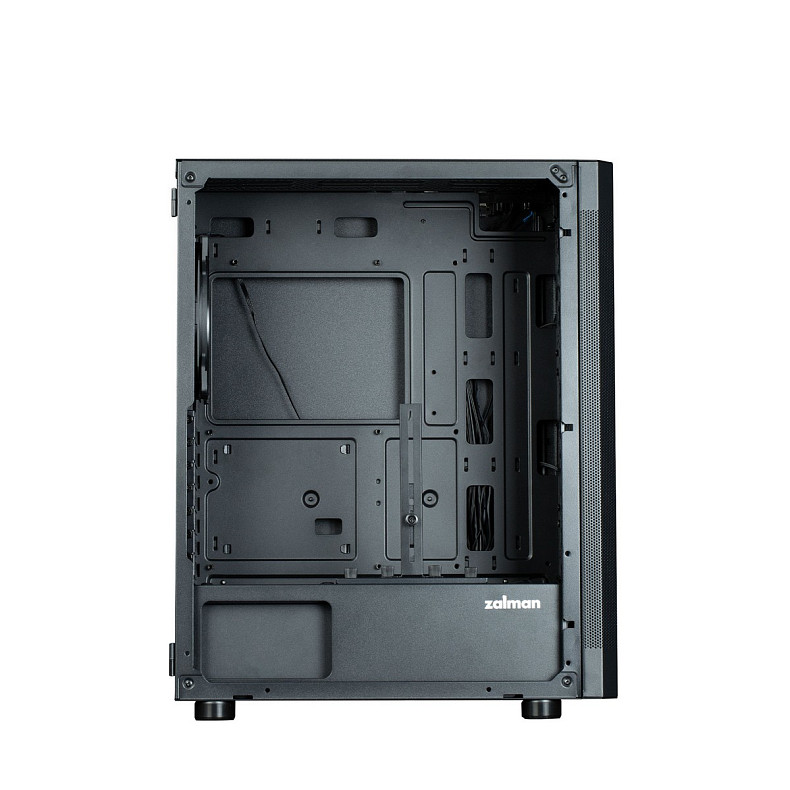 Корпус Zalman I4 TG без БП, 2xUSB3.0, 1xUSB2.0, 4x140мм RGB, VGA 320мм, LCS ready, TG Side Panel, AT